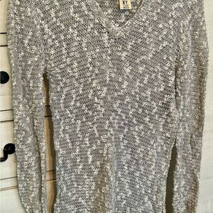 Roxy Gray Knit Sweater
